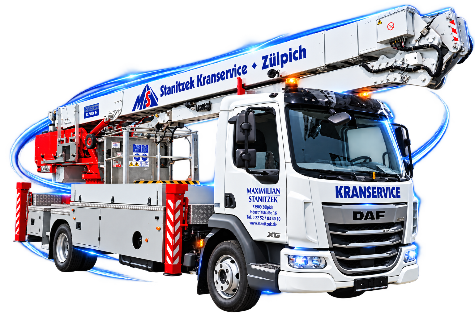 Klaas K700E Stanitzek Kranservice Zülpich